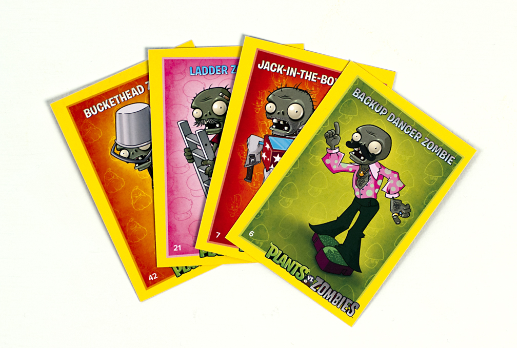 Plants vs. Zombies Trading Cards – Profits Going to 