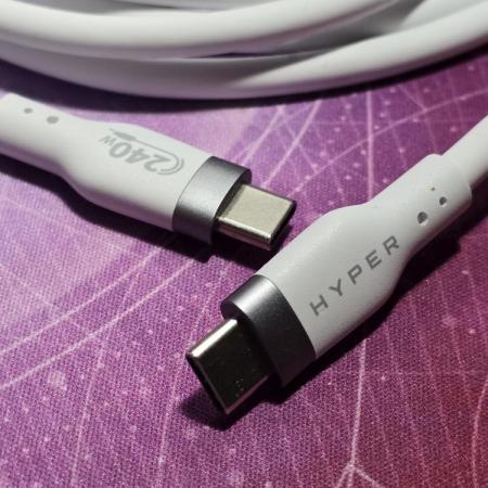 HyperJuice 240W Silicone USB-C to USB-C Cable